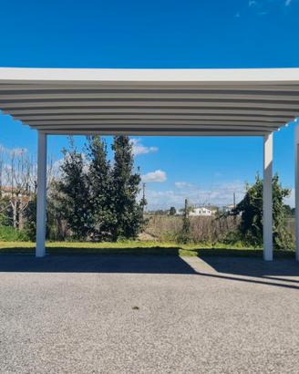 PERGOLA CON TELO RETRAIBILE