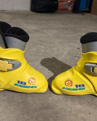 Scarponi Rossignol bambino 17.5