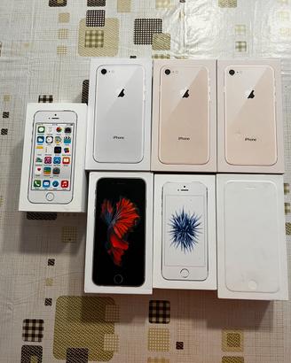 Scatole iphone modelli vari