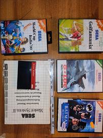 Sega Master System 2 vari giochi e manuale