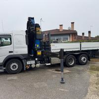 VOLVO FM 450 gru Palfinger 34000 6+3 + ribaltabile