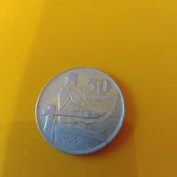 MONETA 50 SENTIMO LETTONIA