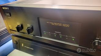 SONY TA N220  AMPLIFICATORE FINALE DI POTENZA TOP  			