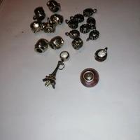 lotto 18 charm compatibile con bracciale pandora