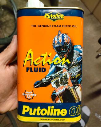 olio per filtro a spugna 
