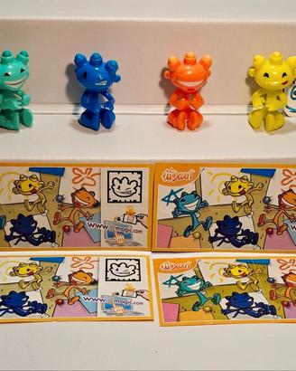 Kinder Mixart 2012 serie completa con variante