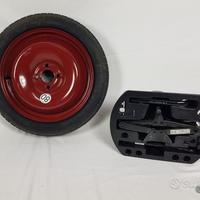 Kit ruotino di scorta da 16 pollici renault captur