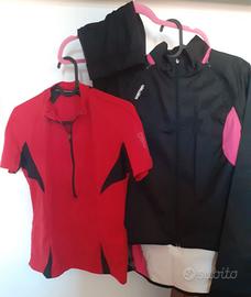 Set ciclismo abbigliamento donna