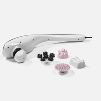 VITALmaxx Pistola Massaggiante argento/bianco con