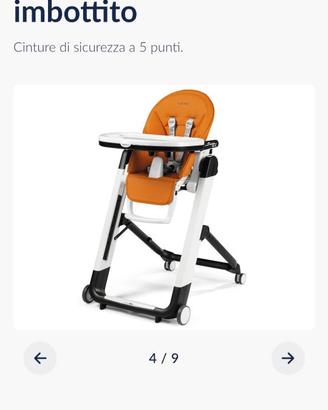Seggiolone peg Perego siesta follow me