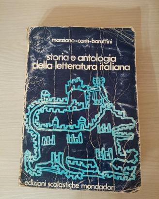 Libro vintage "Storia della letteratura italiana"