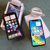 Coppia iPhone X 256 GB + Xr 64 GB 