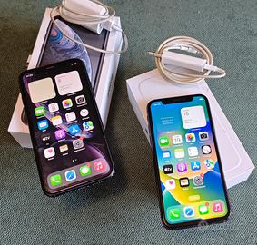 Coppia iPhone X 256 GB + Xr 64 GB 