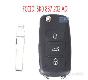 CHIAVE COMPLETA VOLKSWAGEN VW SEAT SKODA VARI MODE