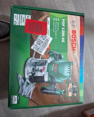 Fresatrice Bosch POF 1200 AE – 1200 W – Come nuova