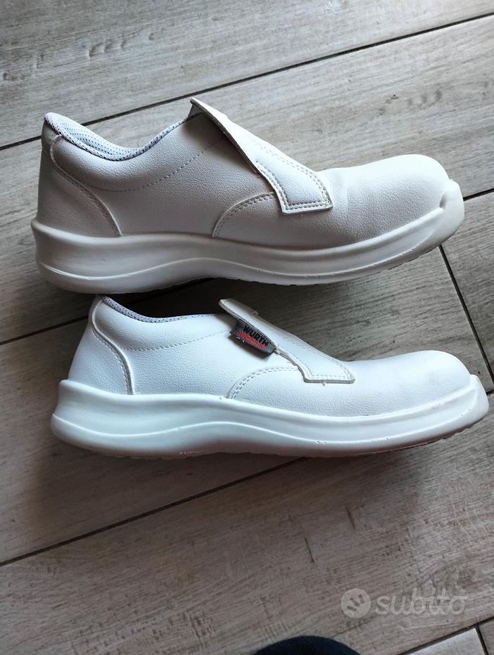 Scarpe antinfortunistiche bianche Vendita in Abbigliamento e
