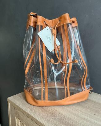 Borsa longchamp trasparente