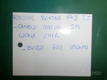 Cambio manuale 5m porsche boxer 1 serie 2,5