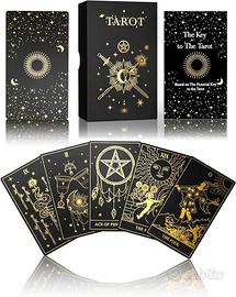 Mazzo di carte Tarot dorati