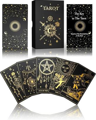 Mazzo di carte Tarot dorati