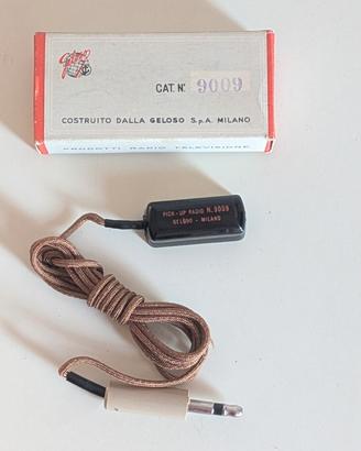 Radio Geloso Pick Up N° 9009  Accoppiatore TV indu