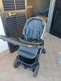 carrozzino e portanfan peg perego
