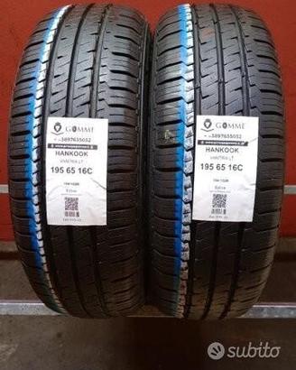 2 gomme 195 65 16c hankook a2773