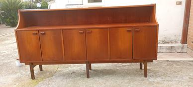 sideboard in teak antiquariato svedese