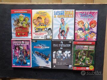 DVD LOTTO DI 8 Pezzi [G1]