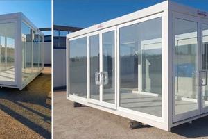 Box coibentato uso temporary store 6,00x2,40 m