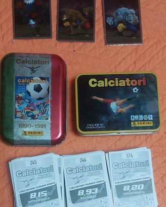 LOTTO FIGURINE CALCIATORI  PANINI 