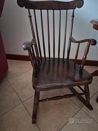 Sedia a dondolo bambini