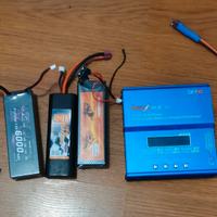 batterie e caricabatterie per traxxas