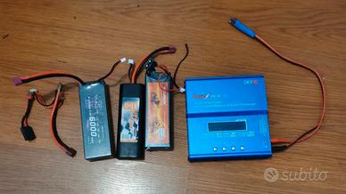 batterie e caricabatterie per traxxas