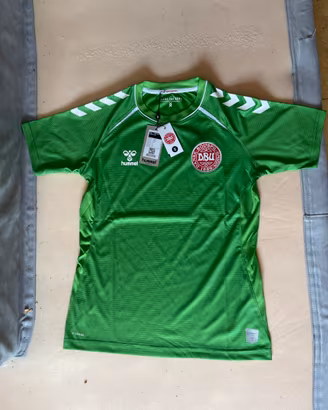 Maglia da calcio Hummel Danimarca(DBU) Verde-Nouva