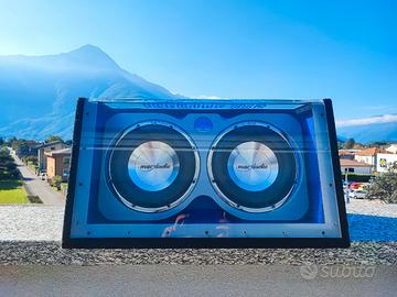 Subwoofer Mac Audio Ice Cube 225 Doppio Woofer