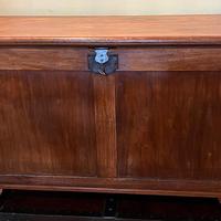 Cassapanca in legno di faggio 