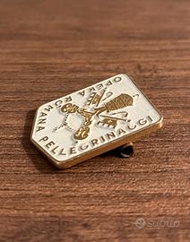 Spilla Vintage "Opera Romana Pellegrinaggi" - Rara