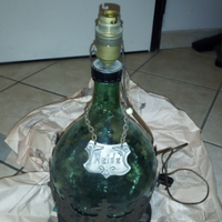 Lampada artistica in vetro