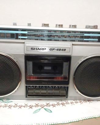 Radio Sharp GF-4848, vintage anni 80