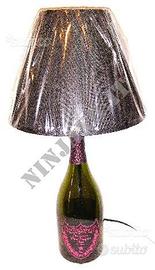 Lampada Bottiglia vuota Dom Perignon Rosè Luminous