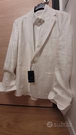 camicia più  giacca in lino