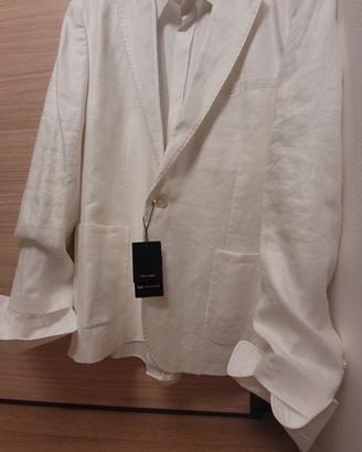 camicia più  giacca in lino