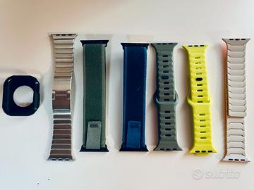 Set 6 cinturini Apple Watch 44 / 45 mm