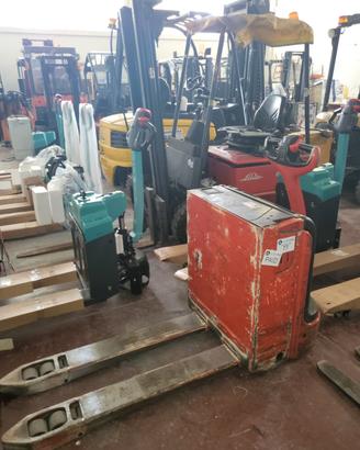 Transpallet Elettrico marca Linde portata 2000 kg