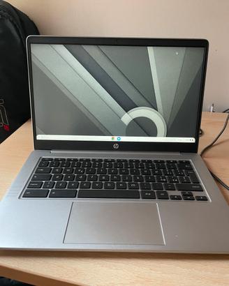 HP Chromebook 14” - 4GB RAM, 64GB + mouse e custod