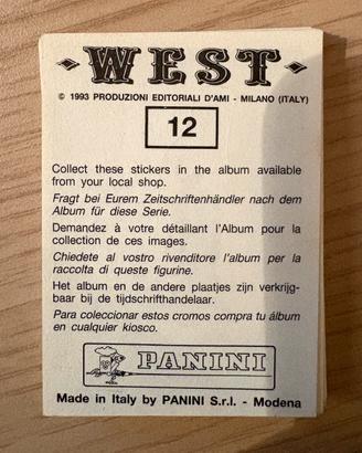 Mancolista West Panini 1993