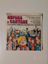 Vinile 45 -La capra bruca i rami nel bosco