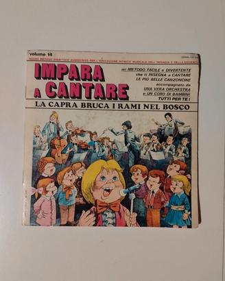 Vinile 45 -La capra bruca i rami nel bosco