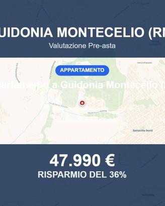 Immobile in asta di 55 m² a Guidonia Montecelio
